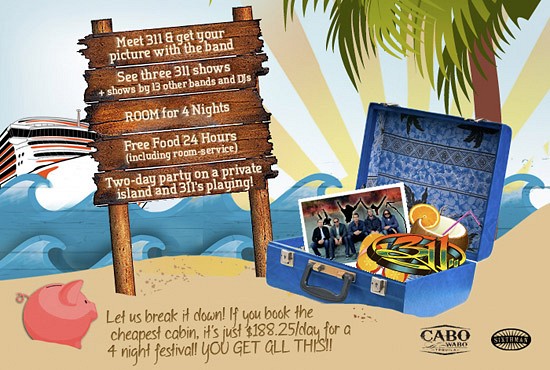 311 Caribbean Cruise 2012