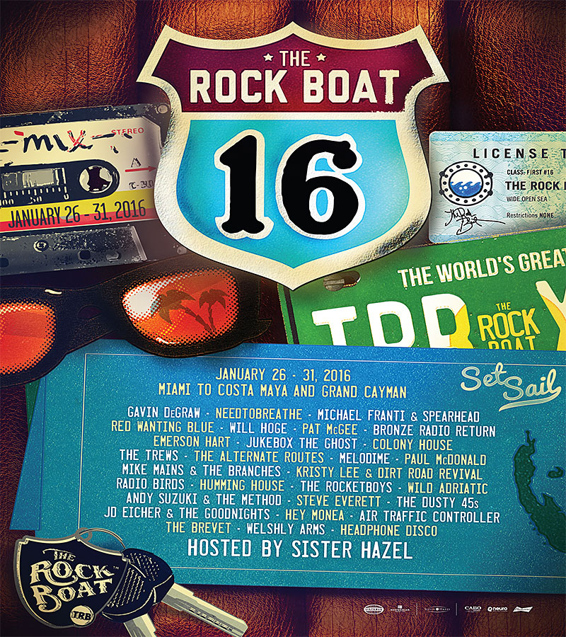 The Rock Boat Past Lineups - The Rock Boat