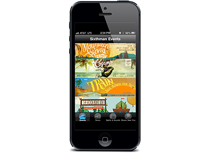 Sixthman Mobile App